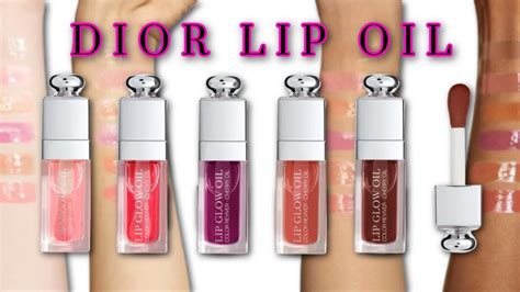 is dior lip oil clean|Dior Lip Oil all shades.